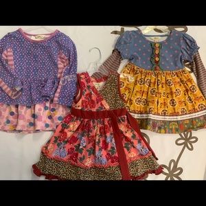 Lot of 3 Matilda Jane dresses
